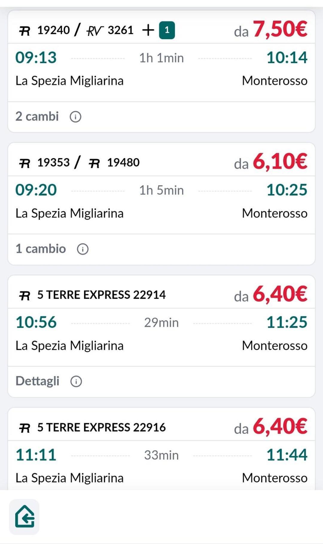 5 Terre Express Migliarina Apartment La Spezia Ngoại thất bức ảnh
